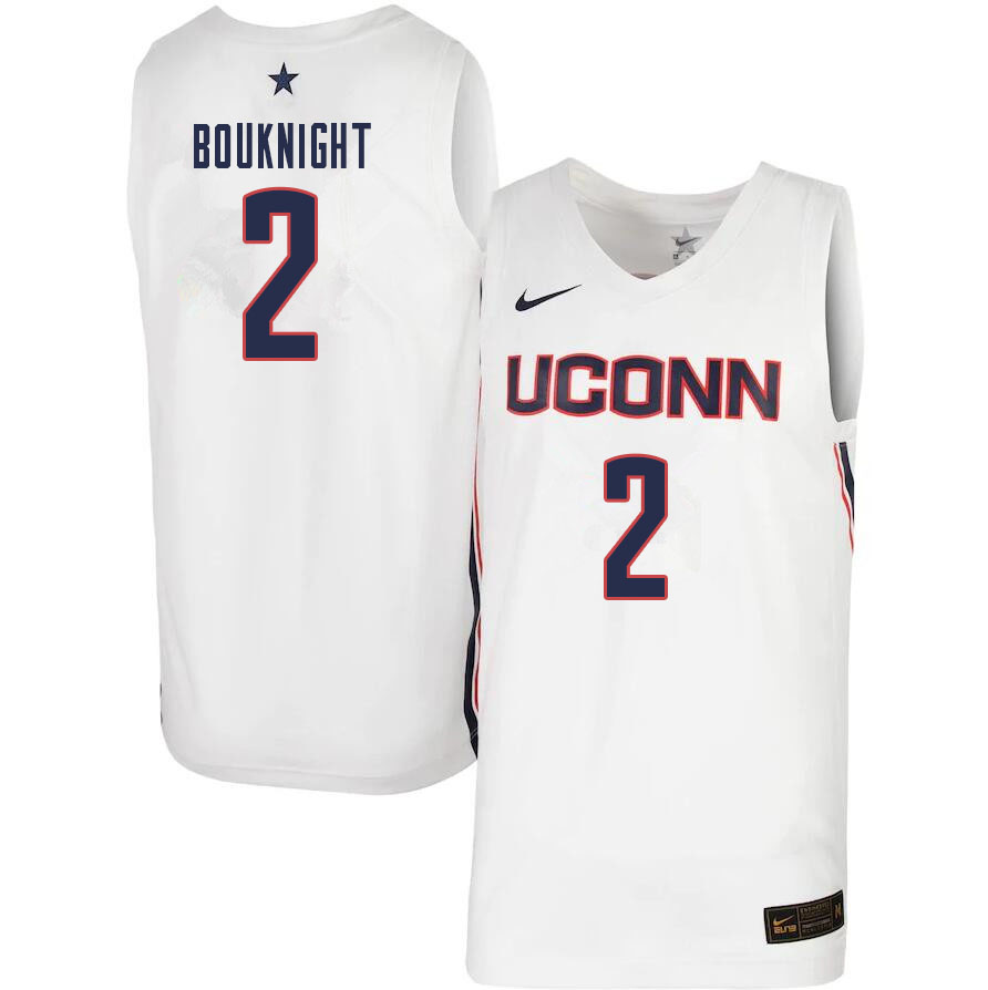 Men #2 James Bouknight Uconn Huskies College Basketball Jerseys Sale-White - Click Image to Close
